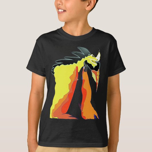 Dragon FireShock Dark Kid T-Shirt (Vorderseite)