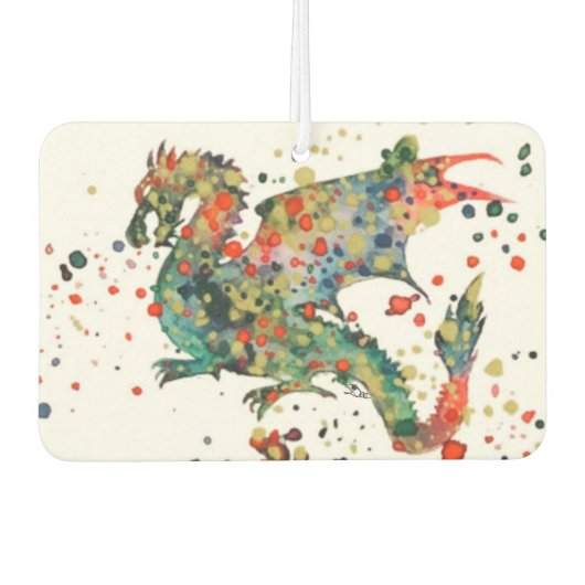 Dragon Fireworks Air Freshener Autolufterfrischer (Vorderseite)