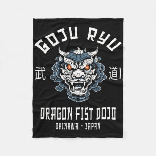 Dragon Fist Dojo Goju Ryu Karate Fleecedecke
