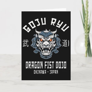 Dragon Fist Dojo Goju Ryu Karate Karte