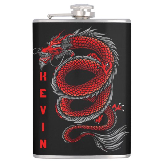 Dragon Flachmann (Vorderseite)