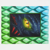 Dragon Fleecedecke (Vorderseite (Horizontal))