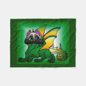 Dragon Fleecedecke (Vorderseite (Horizontal))