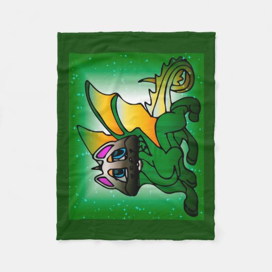 Dragon Fleecedecke (Vorderseite)