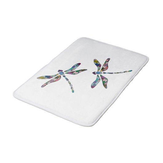 Dragon Flies Badematte (Schrägansicht)