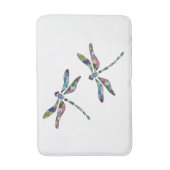Dragon Flies Badematte (Vorderseite Vertikal)