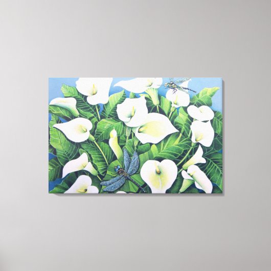 Dragon Flies Leinwanddruck (Vorderseite)