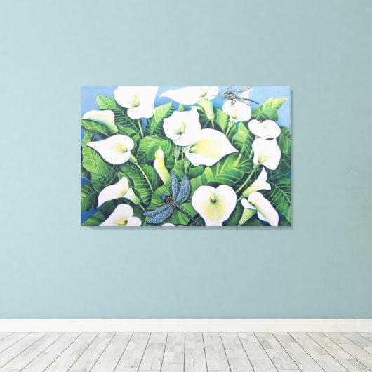 Dragon Flies Leinwanddruck (Insitu (Holzboden))