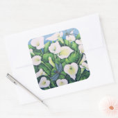 Dragon Flies Quadratischer Aufkleber (Umschlag)