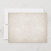 Dragon Floral Wedding Save The Date (Rückseite)