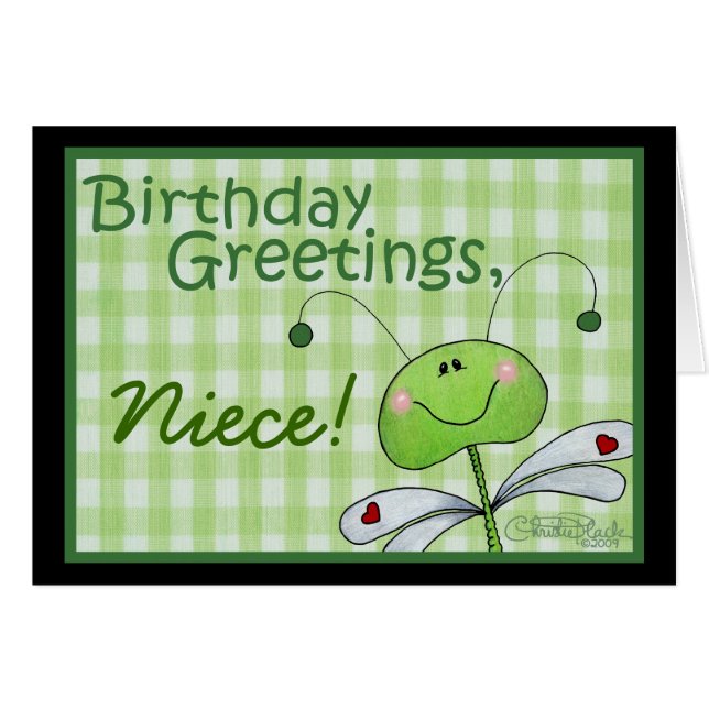 Dragon Fly Birthday personalisieren (Vorderseite (Horizontal))