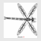 Dragon Fly from Shifter: A Zie and Dax Novel Aufkleber (Blatt)