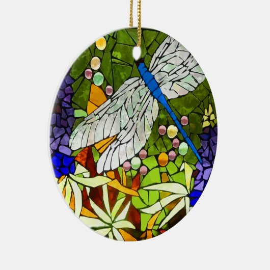 dragon-fly, Libelle, Keramik Ornament (Rechts)