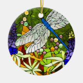 dragon-fly, Libelle, Keramik Ornament (Vorne)