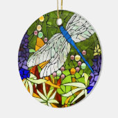 dragon-fly, Libelle, Keramik Ornament (Links)