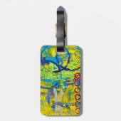 Dragon Fly Luggage Tag Gepäckanhänger (Rückseite vertikal)