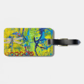 Dragon Fly Luggage Tag Gepäckanhänger (Rückseite horizontal)