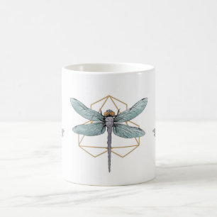 Dragon Fly Peony Tasse