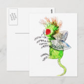 Dragon Fly Postcard Postkarte (Vorne/Hinten)