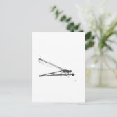 Dragon Fly Postkarte (Stehend Vorderseite)
