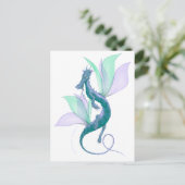 Dragon Fly Postkarte (Stehend Vorderseite)