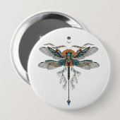 Dragon Fly Tattoo Button (Vorne & Hinten)