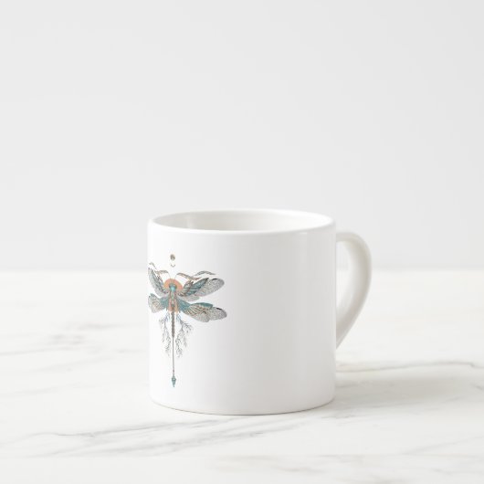 Dragon Fly Tattoo Espressotasse (Vorderseite Rechts)
