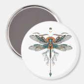Dragon Fly Tattoo Magnet (Vorderseite/Rückseite)