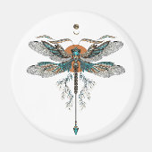 Dragon Fly Tattoo Magnet (Vorne)