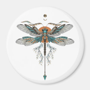Dragon Fly Tattoo Magnet