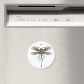 Dragon Fly Tattoo Magnet (In Situ (Geschirrspüler))