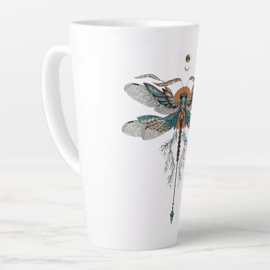 Dragon Fly Tattoo Milchtasse (Linke Ecke)