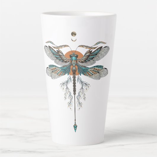 Dragon Fly Tattoo Milchtasse (Vorderseite)