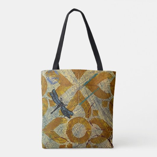 Dragon Fly Tote Bag Tasche (Rückseite)