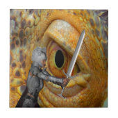 Dragon Folk Tale Fliese (Vorderseite)