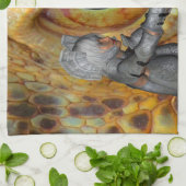 Dragon Folk Tale Handtuch (Gefaltet)