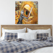 Dragon Folk Tale Leinwanddruck (Insitu (Schlafzimmer))