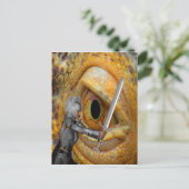 Dragon Folk Tale Postkarte (Stehend Vorderseite)
