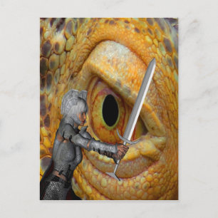 Dragon Folk Tale Postkarte