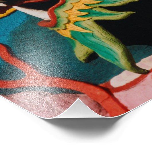 Dragon Fotodruck (Ecke)