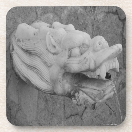Dragon Fountain Cork Untersetzer (Vorderseite)