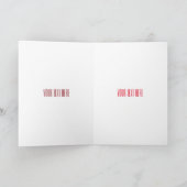 Dragon Frucht Cartoon Illustration Karte (Innenseite)