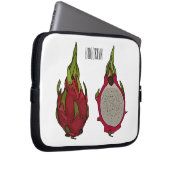 Dragon Frucht Cartoon Illustration Laptopschutzhülle (Vorne Rechts)
