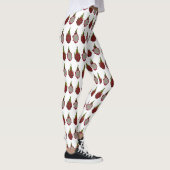 Dragon Frucht Cartoon Illustration Leggings (Rechts)
