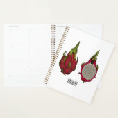 Dragon Frucht Cartoon Illustration Planer (Anzeige)
