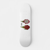Dragon Frucht Cartoon Illustration Skateboard (Vorne)
