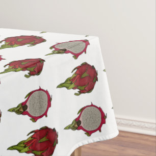 Dragon Frucht Cartoon Illustration Tischdecke