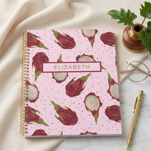 Dragon Frucht Muster Tropical Personalisiert Custo Planer