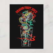 Dragon Fruchtsaft Postkarte (Vorderseite)