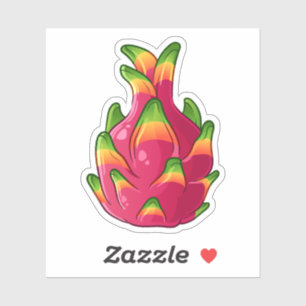 Dragon Fruit Aufkleber